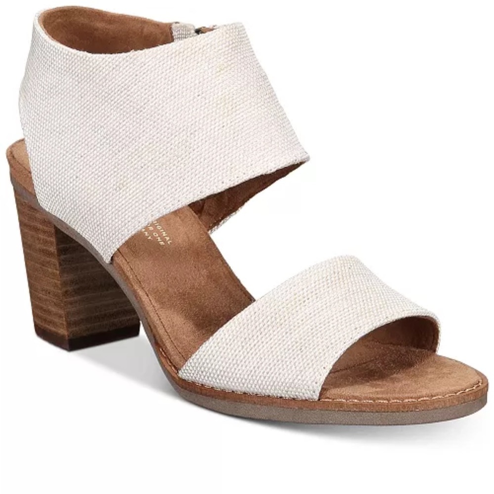 Tom’s Majorca Block Heel Sandals 6.5